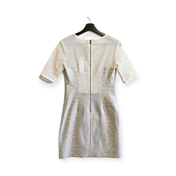 NWT Sachin + Babi Eternity Shift dress in brocade and laser cut panels, size 0‎ - Picture 2 of 13